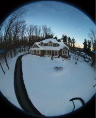 Bebop Drone House snow1